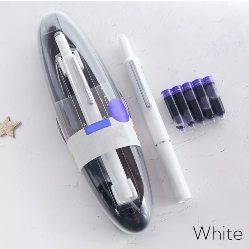 Retractable Fountain Pen – Comfortabel Schrijven – Voor Notities en Vergaderingen