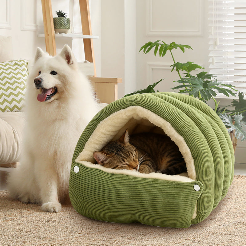 Huisdierenmand – Gezellige Slaapruimte – Voor Katten en Honden – Warme Stoffen