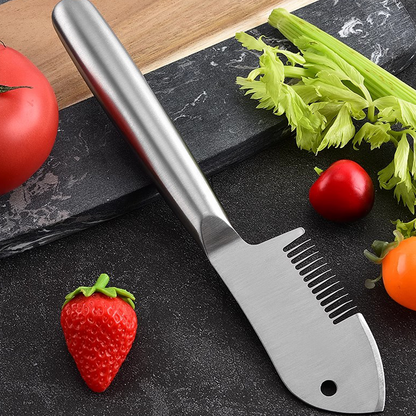 Fruit- en Groente Snijmes – Rvs – Multifunctioneel – Voor Keukengebruik