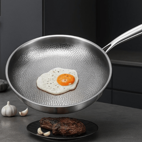 Stalen bakpan – Non-stick Coating – Geschikt voor Elke Kookplaat – Voor Keuken